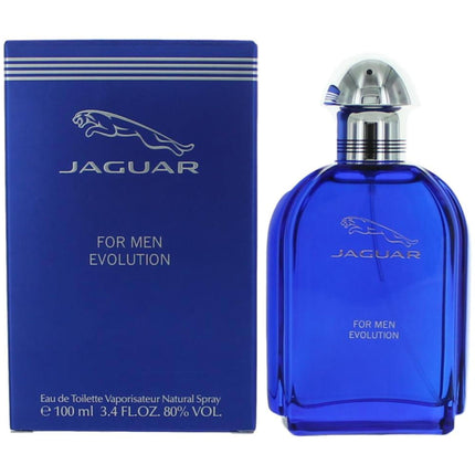 Jaguar Men's Eau De Toilette Spray - Evolution Epitome of Class and Charm, 3.4 oz ,