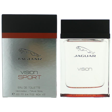Jaguar Vision Sport by Jaguar, 3.4 oz Eau De Toilette Spray for Men ,