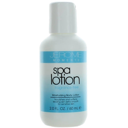 Jerome Moments Women's Spa Body Lotion - Fragance Free Give Nourished Skin, 2 oz ,