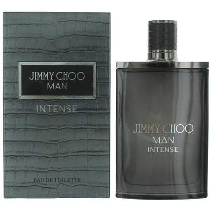 Jimmy Choo Man Intense by Jimmy Choo, 3.3 oz Eau De Toilette Spray for Men ,