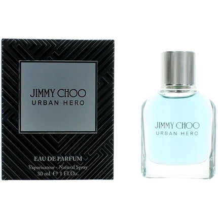 Jimmy Choo Men's Eau De Parfum Spray - Urban Hero Authentic Captivating Charm, 1oz ,