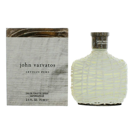 John Varvatos Artisan Pure by John Varvatos, 2.5 oz Eau De Toilette Spray for Men ,