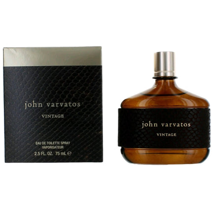 John Varvatos Men's Eau De Toilette Spray - Vintage Sophisticated Fragrance, 2.5oz ,