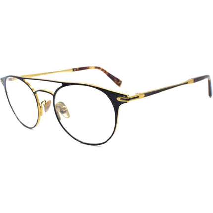 John Varvatos Men's Eyeglasses - Black/Gold Metal Pilot Frame | JOHN VARVATOS V169 BLG ,