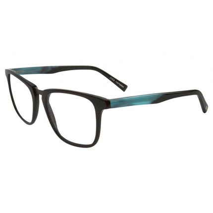 John Varvatos Men's Eyeglasses - Black/Gold Plastic Frame | JOHN VARVATOS V373 BLA ,