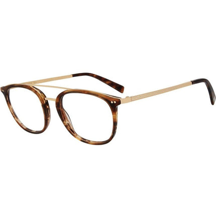 John Varvatos Men's Eyeglasses - Brown Aviator Full-Rim Frame | JOHN VARVATOS V378 BRO ,