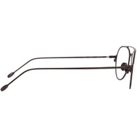 John Varvatos Men's Eyeglasses - Brown Metal Pilot Frame | JOHN VARVATOS V164 BRO 53 ,