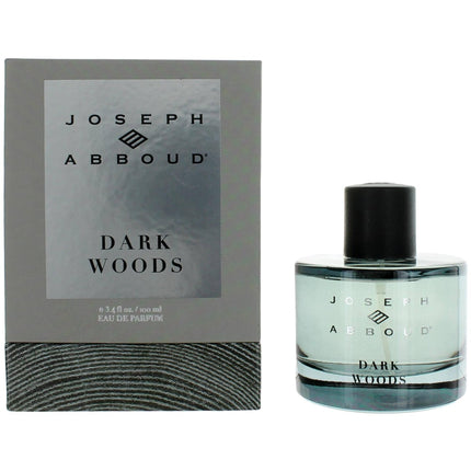 Joseph Abboud Men's Eau De Parfum Spray - Dark Woods Sensuality and Allure, 3.4 oz ,
