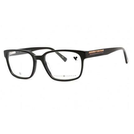 Joseph Abboud Men's Eyeglasses - Black Rectangular Shape Frame Clear Lens | JA4087 001 ,