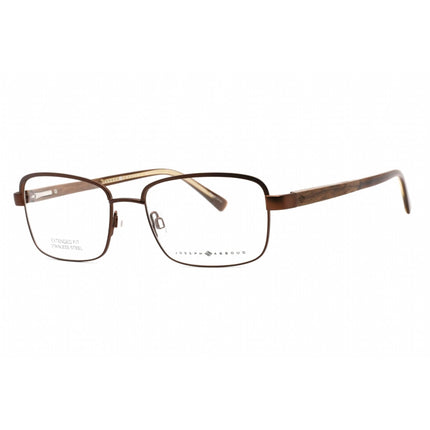 Joseph Abboud Men's Eyeglasses - Brown Rectangular Shape Frame Clear Lens | JA4092 200 ,