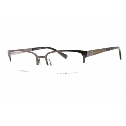 Joseph Abboud Men's Eyeglasses - Gunmetal Rectangular Frame Clear Lens | JA4080 015 ,