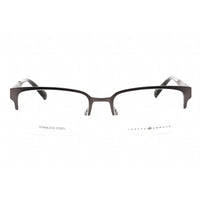 Joseph Abboud Men's Eyeglasses - Gunmetal Rectangular Frame Clear Lens | JA4080 015 ,