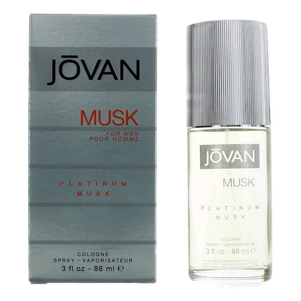 Jovan Platinum Musk by Jovan, 3 oz Eau De Cologne Spray for Men ,