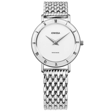 Jowissa Women's Watch - Roma White Dial Silver Stainless Steel Bracelet | J2.289.M ,