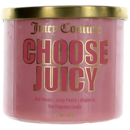 Juicy Couture 3 Wick Candle - Choose Finely Fragranced Soy Wax Blend, 14.5 oz ,