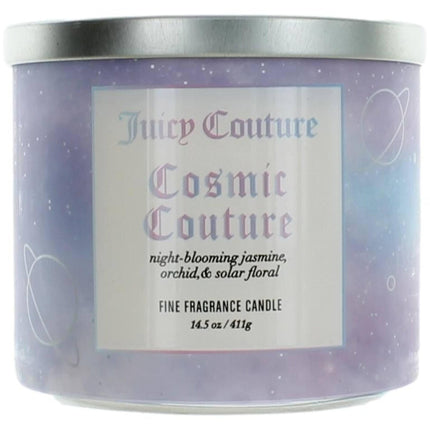 Juicy Couture 3 Wick Candle - Cosmic Finely Fragranced Soy Wax Blend, 14.5 oz ,