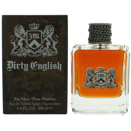 Juicy Couture Men's Eau De Toilette Spray - Dirty English Irresistible Scent, 3.4 oz ,