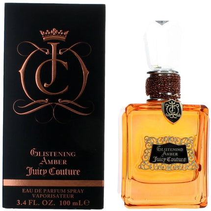 Juicy Couture Women's Eau De Parfum Spray - Glistening Amber Raspberry Top Note, 3.4oz ,
