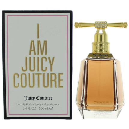 Juicy Couture Women's EDP Spray - I Am Soft Musk, Warm Woods, Amber Base Notes, 3.4 oz ,