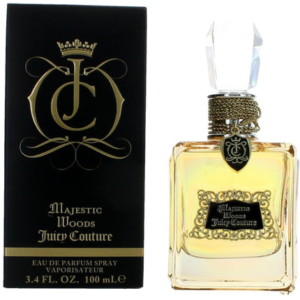 Juicy Couture Women's EDP Spray - Majestic Woods Ambrox, Amber Heart Notes, 3.4 oz ,