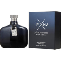 JV x NJ John Varvatos Nick Jonas Blue by John Varvatos, 4.2 oz Eau De Toilette Spray for Men ,