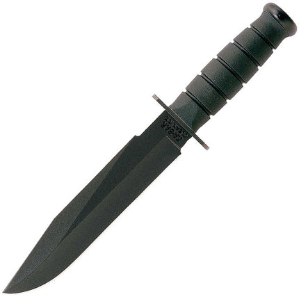 Ka-Bar Fighting Knife - Fixed 8.1 inch Black Plain Blade Kraton G Handle | KB1269 ,