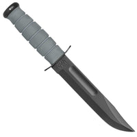 Ka-Bar Fighting Knife - Foliage Plain Edge Fixed Blade Kraton G Handle | KB5011 ,