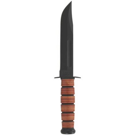 Ka-Bar Fighting Knife - US Navy 7 inch Plain Edge Blade with Kydex Sheath| KB5025 ,