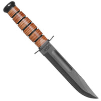 Ka-Bar Fighting Knife - USMC The Legend Full-Size Fixed Plain Edge Blade | KB5017 ,