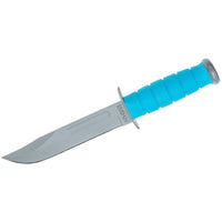 Ka-Bar Fighting Knife - USSF Space Bar 7 inch Gray Blade Blue Handle | KB1313SF ,