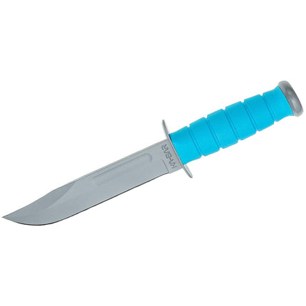 Ka-Bar Fighting Knife - USSF Space Bar 7 inch Gray Blade Blue Handle | KB1313SF ,