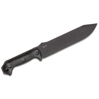 Ka-Bar Fixed Knife - BK9 Becker Combat Bowie Carbon Flat Blade Zytel Handle | KB0009 ,