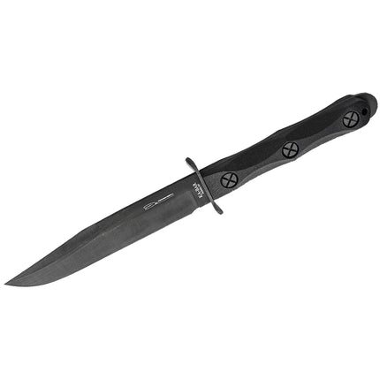 Ka-Bar Fixed Knife - Ek Model 5 Black Bowie Style Glass-Filled Nylon Handle | EK45 ,