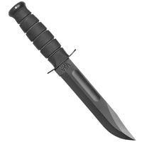 Ka-Bar Fixed Knife - Full Size Black Straight Edge Blade Kraton G Handle | KB1211 ,