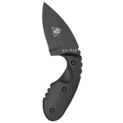Ka-Bar Fixed Knife - TDI Investigator Black Plain Edge Blade Nylon Handle | KB1493 ,