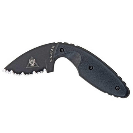 Ka-Bar Fixed Knife - TDI Law Enforcement Serrated Edge Blade Zytel Handle | KB1481 ,