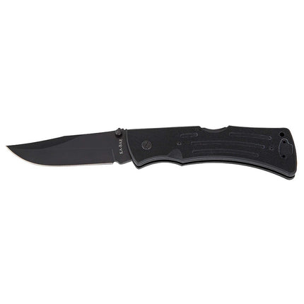 Ka-Bar Folding Knife - Mule Clip Point Blade Black G10 Handle Heavy-Duty | KB3062 ,