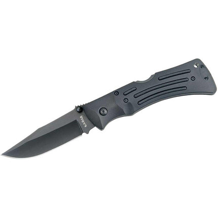 Ka-Bar Folding Knife - Mule Clip Point Blade Black Zytel Handle Heavy-Duty | KB3050 ,
