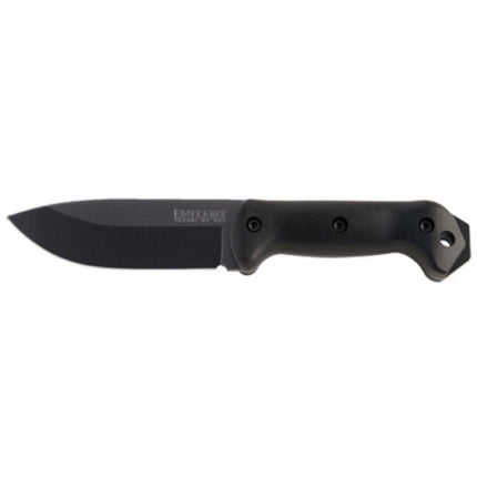 KA-BAR Knife - Black Grivory Handle Becker Campanion Fixed Blade, 10 1/2 Inch | BK2 ,