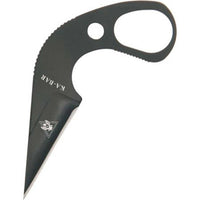 Ka-Bar Neck Knife - TDI LDK Last Ditch Black Drop Point Plain Blade | KB1478BP-1 ,