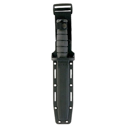 KA-BAR Sheath - Fixed Blade Belt Full Size Black Glass Filled Nylon, 6 Inch | 1216 ,