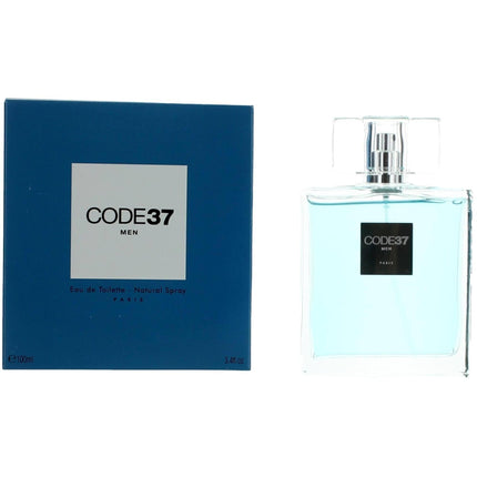 Karen Low Men's Eau De Toilette Spray - Code 37 Tropical and Spicy Notes, 3.4 oz ,