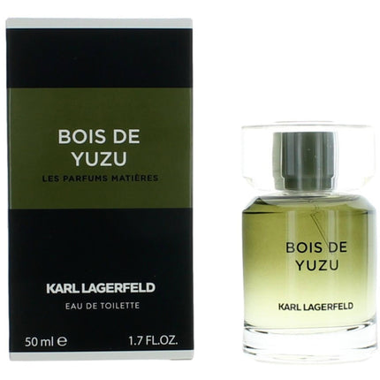 Karl Lagerfeld Men's EDT Spray - Bois De Yuzu Moss and Papyrus Base Notes, 1.7 oz ,