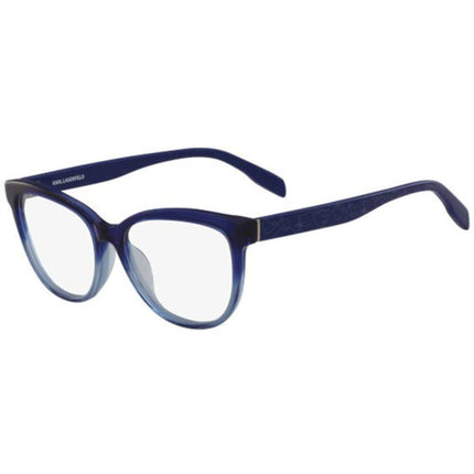 Karl Lagerfeld Women's Eyeglasses - Full Rim Blue Gradient Acetate Frame | KL942 146 ,