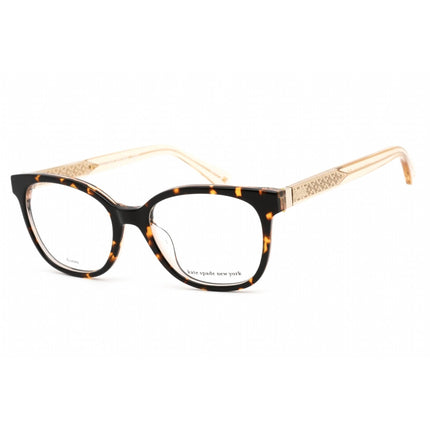 Kate Spade Men's Eyeglasses - Clear Demo Lens Havana/Gold Square Frame | PAYTON 086 ,