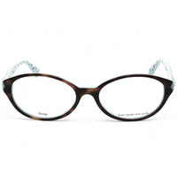 Kate Spade Unisex Eyeglasses - Havana/Light Blue Acetate Frame | Brisbane/F 0086 00 ,