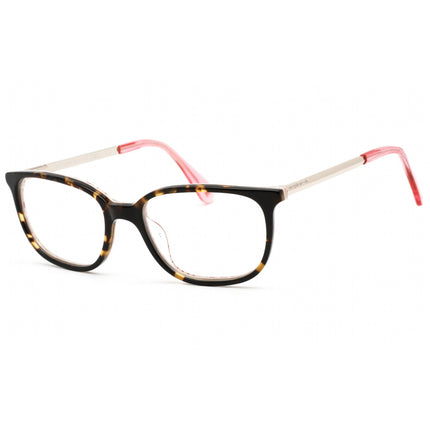 Kate Spade Unisex Eyeglasses - Pattern Havana/Silver/Pink Frame | Natalia 0H7P 00 ,