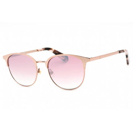 Kate Spade Unisex Sunglasses - Full Rim Pink/Havana Metal Round | JOELYNN/S 0HT8 2S ,