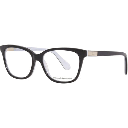 Kate Spade Women's Eyeglasses - Black Ivory Plastic Frame | KATE SPADE JORJA 09HT ,