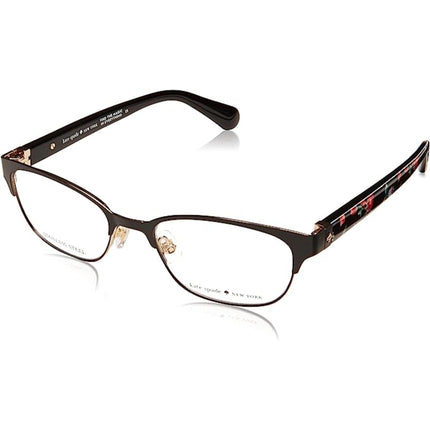 Kate Spade Women's Eyeglasses - Black Pattern Metal Frame | KATE SPADE DIANDRA 0INA ,